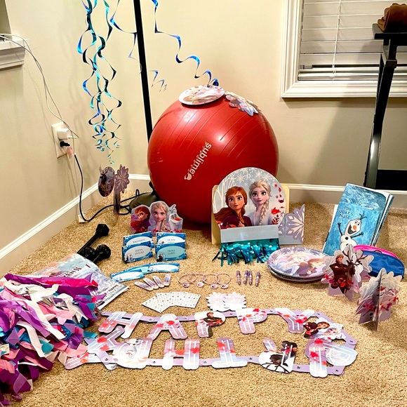 Frozen Party Decor and Goodie Bag Items